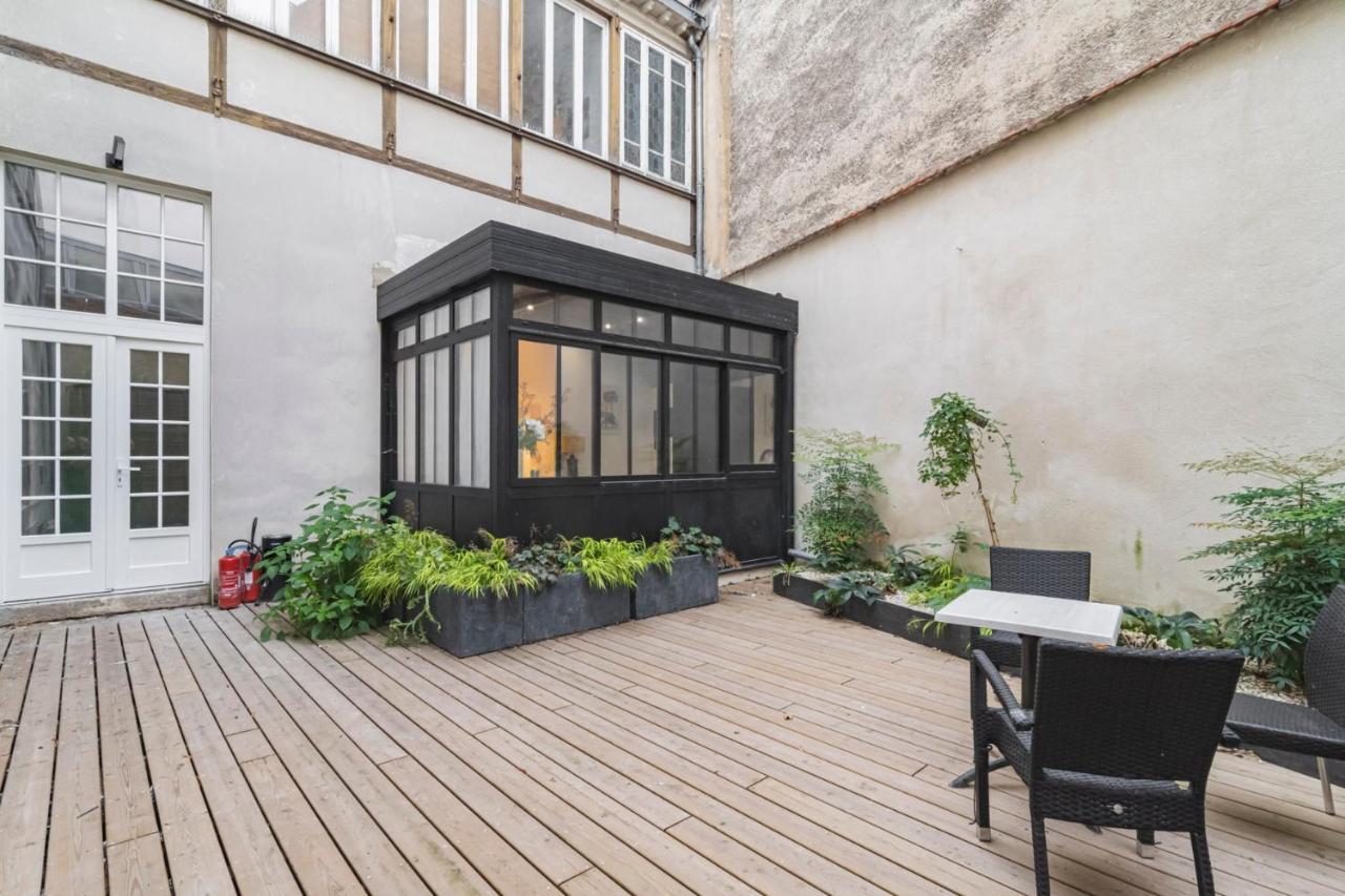 Ferienwohnung Charmant Studio Hypercentre Reims Exterior foto